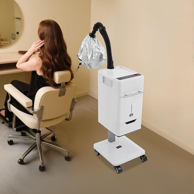 Professional Nano Hair Steamer 500W Multifunctional Hair Dyeing Machine for Hairdressing Care Hair Repair Home Hairdressing Salons Barber Stores Beauty Salons