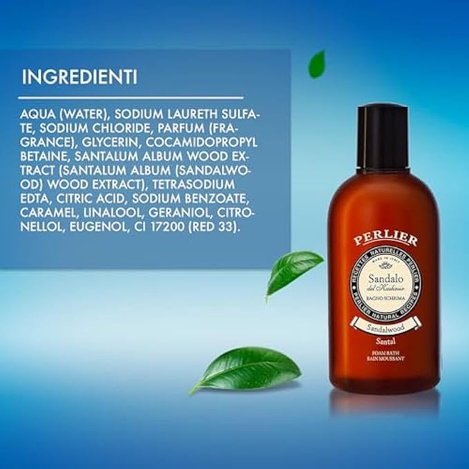 Perlier Foam Bath Sandalwood 16.9 fl.oz.