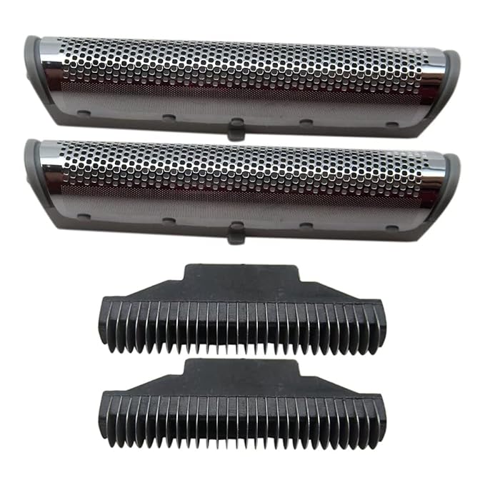 Foil and Cutter Replacement Head Compatible with Panasonic Dual Blade Shaver ES712 ES718 ES722