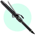MINT Professional Extra Long Hair Curling Iron 1 1/4 inch | 2-Heater Ceramic Barrel that Stays Hot | 1.25 Inch Hair Iron Curler for Medium to Large Curls | Travel-Ready International Dual Voltage
