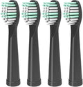 10 Pieces Replacement Heads Compatible with Fairywill D7 / D8 Fw507 508 551 917 959 D1 D3 Black Toothbrush