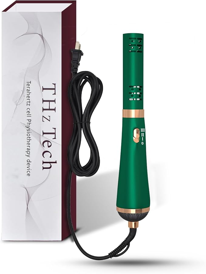Terahertz (THZ) Wand Blower Health Physical Therapy Board Electric HeatingTherapeutic Massage/Body/Water Enhanced Terahertz Frequency Wand Green