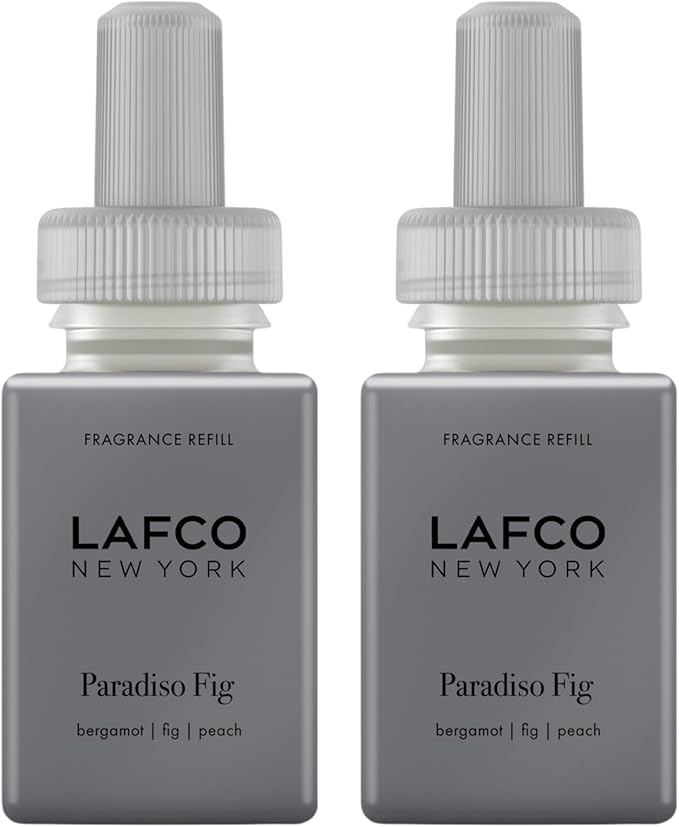 LAFCO New York Pura Smart Device Refill Paradiso Fig - Pack of 2 - Each Vial Delivers Up to 2 Weeks of Fragrance Life - Made in the USA