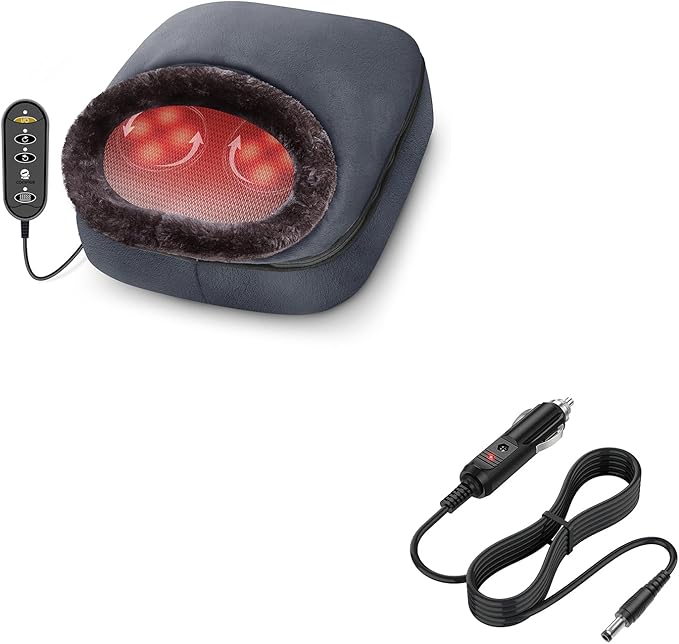COMFIER Shiatsu Foot Massage &amp 12V Car Adapter
