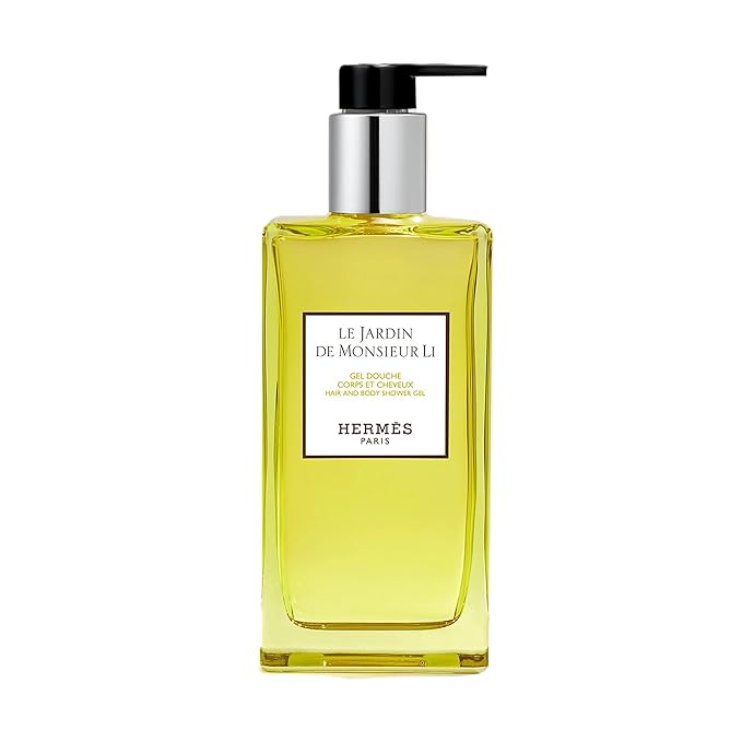 Hermes Le Jardin De Monsieur Li Hair and Body Refillable Shower Gel for Unisex 6.5 Ounce