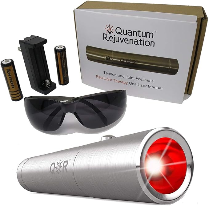 Quantum Rejuvenation® - Free 2-Day air UPS Shipping in Continental US - Red Light Therapy Device - FDA Registered Advanced Pain Relief - Medical Grade