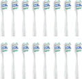16pcs Replacement Toothbrush HeadsCompatible for Y1/Y1S/Y1pro/Y3/Y4/Y5/P1/P3/P4/P5/P10/U1/U2/U3/U4/U2S/U3S/F2/F1 Series(16white Whitening)