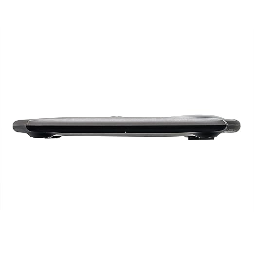Taylor Digital Scales for Body Weight Extra High 440 LB Capacity Built in Handle Jumbo Blue Readout Durable Platform 13.0 x 12.0 Inches Silver Metallic