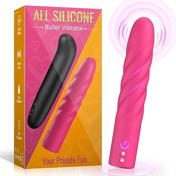 2026 New Edition Travel Pocket Bullet Tool Powerful Quiet 20 Modes Mini StickHandheld Personal Bullet Massage Rod for Women Portable Silicone Massage for Body Relax K6458M