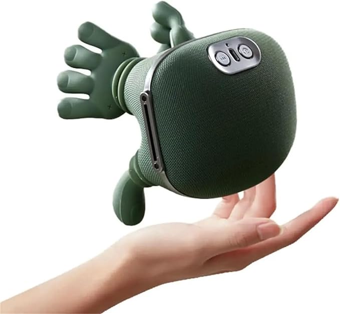 Neck Massager Neck Shoulder Massager Finger Pressure Shiatsu Back and Electric Kneading Deep Massage Muscle Relax