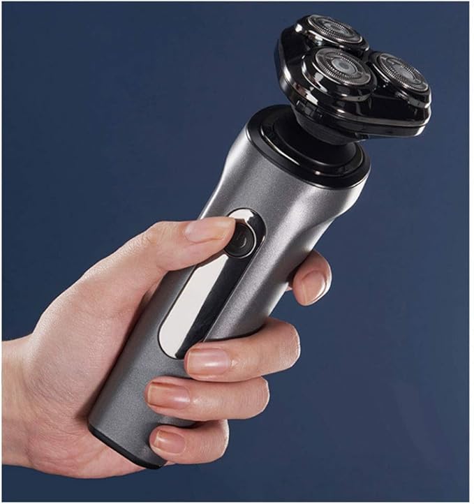 Electric Razor for MenElectric Shaver Rotary Razor Men Cordless Beard Trimmer Wet Dry Shaver Waterproof