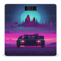 Retrowave Pictures Smart Scale for Body Weight Accurate Bathroom Scale with LED Display Digital Weight Scales Weighing Machine High Precision Scales for Bath Home