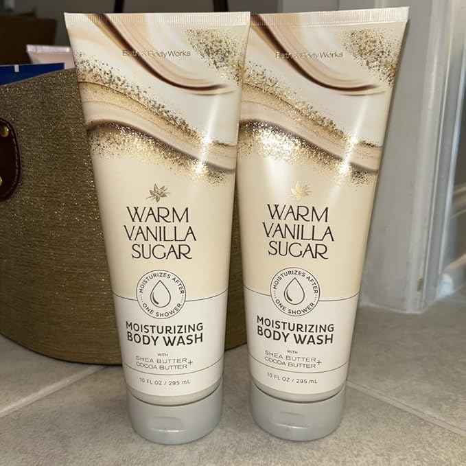 Warm Vanilla Sugar bath &amp Body Wash Shower Gel 10 oz