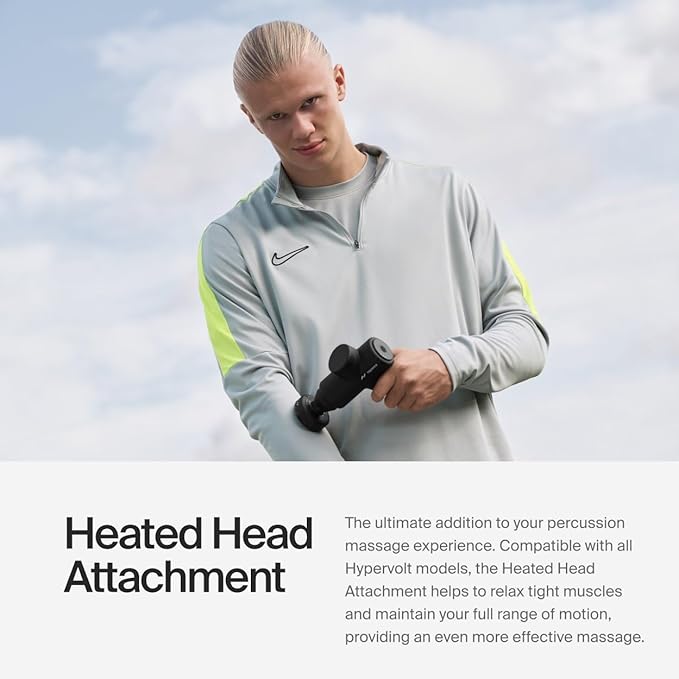 Hyperice Hypervolt Plus with Bluetooth and Heated Head Recovery Bundle
