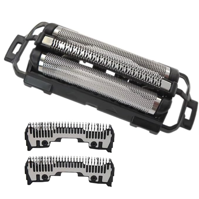 Replacement Shaver Foil + Blade Shaving Outer Foil + Inner Blade for P-anasonic WES 9015Y US by YTXXDEUS