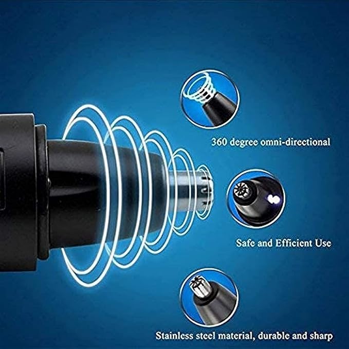 4 in 1 Painless Eyebrow &amp Facial Hair Trimmer for Men &amp Women Electric bathrooms Travel Camping