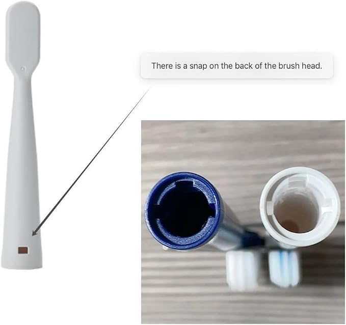 Replacement Toothbrush Heads Compatible for S12/ XM-806/ALY-HYS01W Electric(16BLUE)