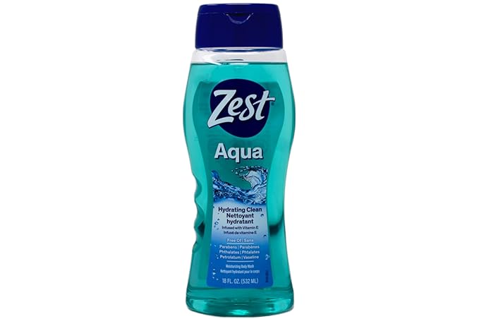 Zest Aqua Body Wash 18 Oz (Pack Of 4)