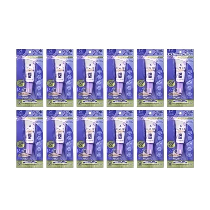 Hybrid Sunscreen SPF 50 PA+++ – Lightweight Daily UV Protection Travel Size 4 ml (12 Pack)