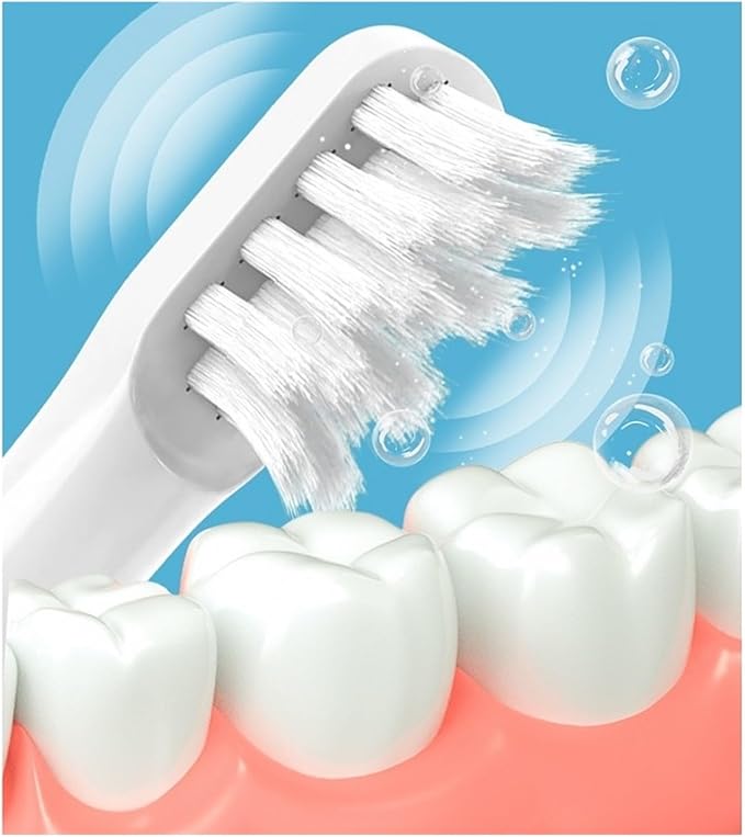16 Replacement Brush Heads Suitable Compatible for The T100 Electric Toothbrush with Soft Bristle nozzles