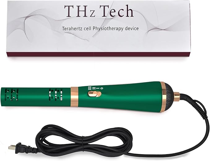 Terahertz (THZ) Wand Blower Health Physical Therapy Board Electric HeatingTherapeutic Massage/Body/Water Enhanced Terahertz Frequency Wand Green