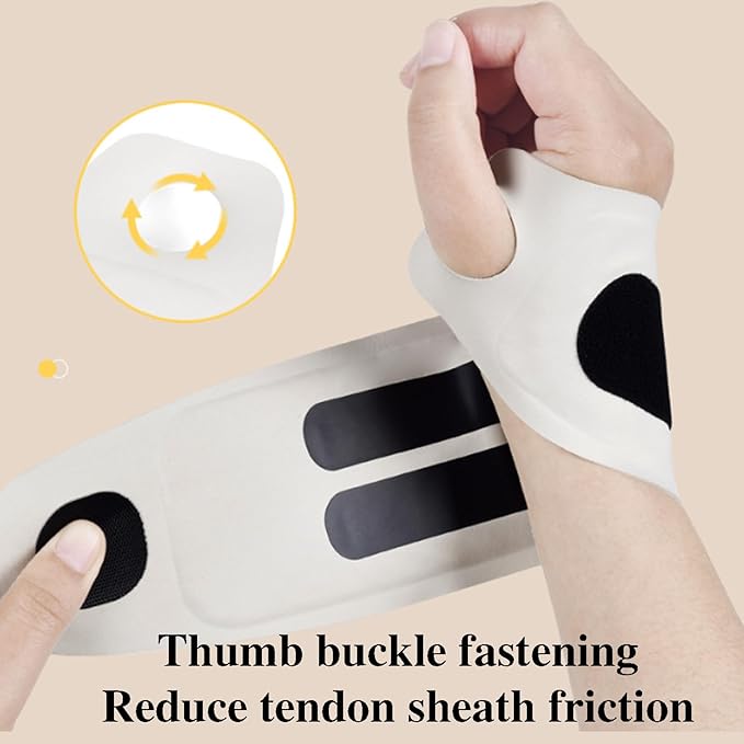 Rechargeable Adjustable Electric Wrist Massager Portable Cordless Hand Heating Pad with 8 Modes Heating Pad with 8 Modes &amp 30 Intensity Levels Magnetic Detachable Host (Blue)
