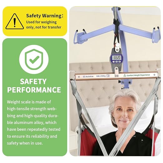Patient Weight Scale for Bedridden PatientUniversal Lift Scale for Hospital or Home CareSafe Weight Load 500LBS