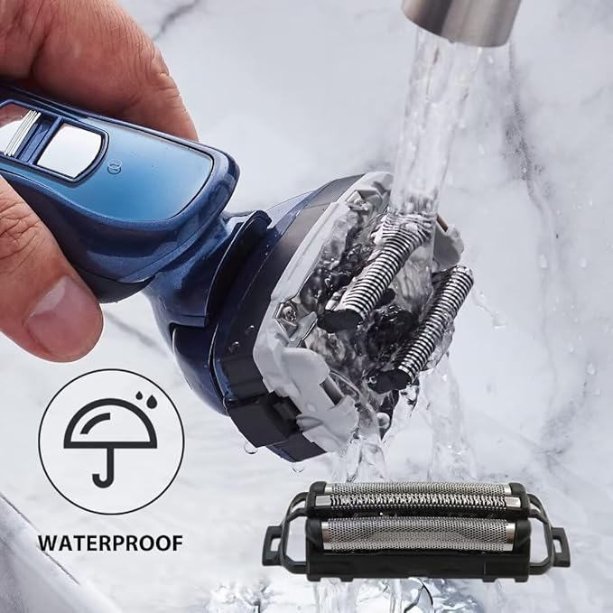 Quick-Repl. ES9015/WES9015P Shaver Replacement Outer Foil and Inner Blade Set for A-RC3 3-Blade Shavers ES-LT series