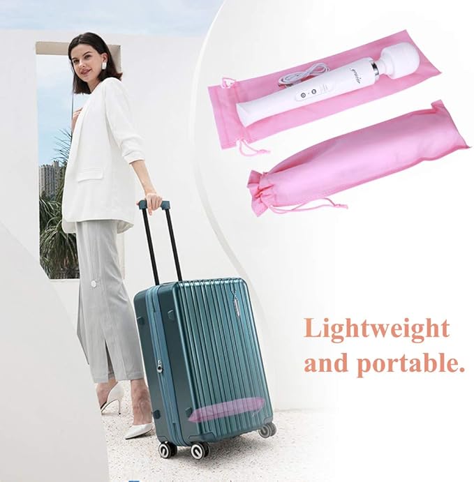 YEVIOR Cordless Personal Electric Massager Wand with 10 Pulse Settings Strong Vibration for WomenPersonal Total Body Therapy Massager for Sports Recovery Muscle Aches Body Pain