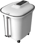 Foot Spa Massager Basin – Heated Electric Foot Bath Tub with Automatic Massage Rollers &amp Temperature Control – Spa Treatment That Rejuvenates Tired Feet &amp Relieves Pain &amp Pressure