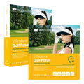 V-Protect Golf Sunscreen Patch for Golf &amp Outdoor Sports – UV Protection Hydrating &amp Cooling Face Patches | 5 Count (Small Size)