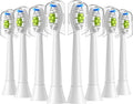 Replacement Toothbrush HeadsCompatible for Philips Electric for Handles(8pcs White)