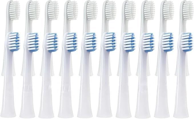 Electric Toothbrush Heads Compatible with Panasonic WEW0972 DM71/DM81/DM712/DML1/DM31/DM711/PDM7B Replacement Brush Heads(20PCS Mix)