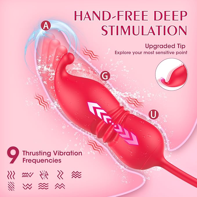 Portable Vibrating Massager -Clitioral Sucker Relaxes Muscles Viboators Toy 10 Modes Couples - for Body and Back Foot Silent Personal for Sports Massage Adult Tools Relaxation DFG130