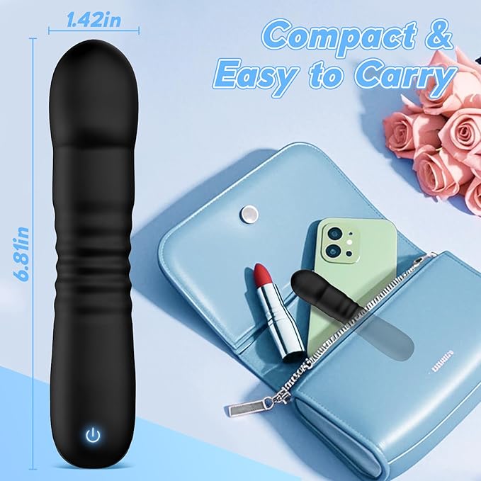 Portable Vibrating Massager -Clitioral Sucker Relaxes Muscles Viboataors Toy Couples - Vibratorsmassager Electronic for Foot or Neck Silent Personal for Sports Adult Tools Relaxation PW02 (Black)