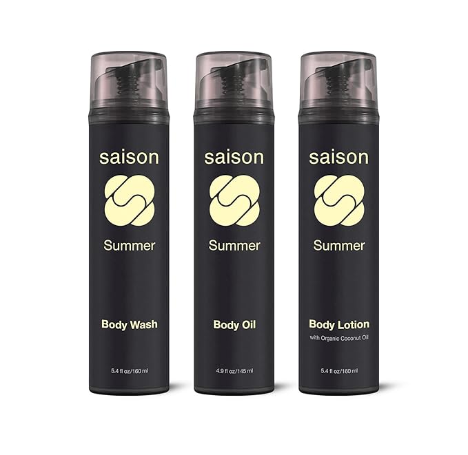 Saison® Summer Body Wash | Organic Natural Vegan &amp Cruelty Free Beauty