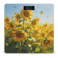 Floralsea Smart Scale for Body Weight Digital Bathroom Scale Toughened Glass Weight Scale with Large LCD Backlight Display High Precision Scales Weighing Machine