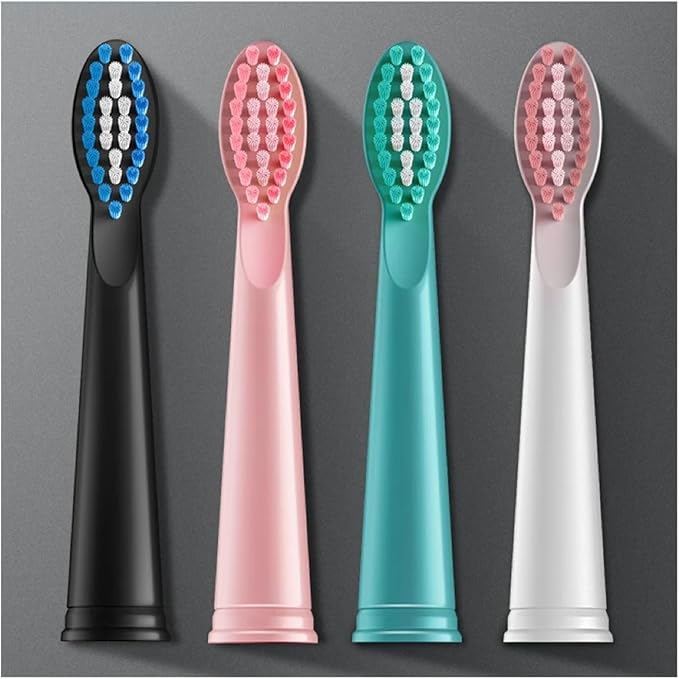 16pcs Toothbrush Replacement Heads Compatible for Jianpai S10/ZQANG xm801(16pcs Green)