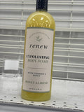 Renew Exfoliating Body Wash with Turmeric and Honey Almond 32 fl oz