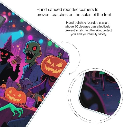 Halloween Ghost Weight Scale Cute Bathroom Scale for Body Highly Accurate Digital Weighing Machine for People Compact LCD Display Scales with Sturdy Toughened Glass Scales