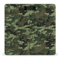 Green Military Camo Bathroom Scale Rounded Smart Scale for Body Weight Automatic Power On/Off Weight Scales Accurate Bathroom Digital Scales for Pet Home Bedroom Kitchen