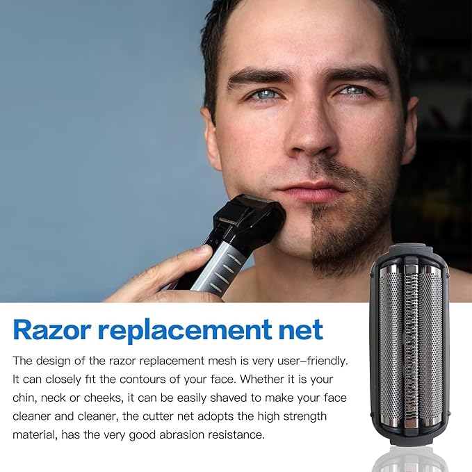 Latest Updated ES9085 Shaver Head Outer Foil w/Clean Brush Replacement for Panasonic ES6002 ES6003 ES6003W ES6003K ES6013 ES6015 ES6016