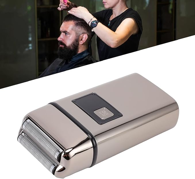 Men Beard Trimmer Washable Rechargeable Portable Pocket Electric Beard Clipper for Face Mustache for Travel