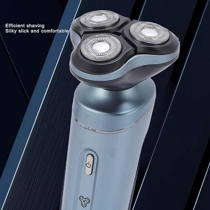 Electric Razors for Men 3 in 1 Rechargeable Electric Shaver with Sideburns and Nose Hair Trimmer Portable Travel Trimmer Face Shaver for Men