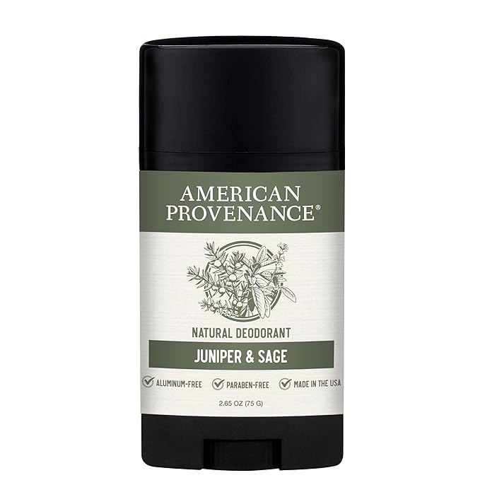 American Provenance Juniper &amp Sage and Palo Santo &amp Vanilla Deodorant Bundle