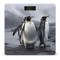 Funny Penguins Bathroom Scale Ultra-Bright Liquid Crystal Screen Weight Scale Accurate Bathroom Body Scales for Body Weight Bathroom Pet Home Bedroom Gift-Giving