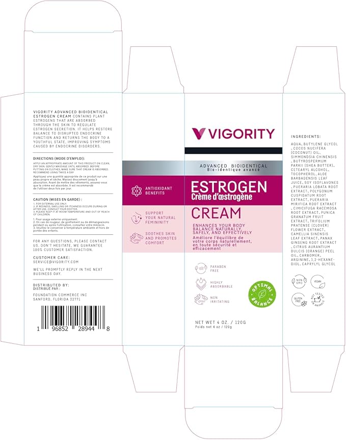 Estrogen Cream For Women Natural Bioidentical Hot Flashes Menopause Relief Estrogen Cream With Wild Yam Menstrual Cycle &amp Body Balance Support Helps Reduce Hot Flashes Paraben-Free Vegan 3