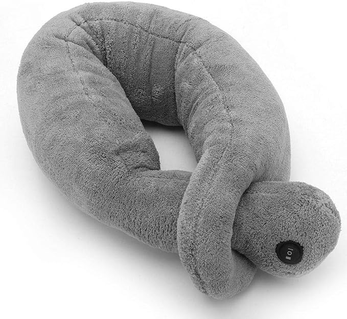 Wrap Around Vibrating Massage PillowVibrating Massaging Relax Muscles Relieve Stress For Travel Massage Pillow For Neck &amp Cervical Bed Pillows Relax Muscles Relieve Stress