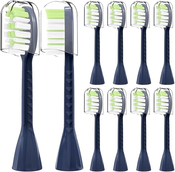 10Pack Toothbrush Replacement HeadsCompatible for Sonicare HY1200/06 BD1003/AZ(Blue)