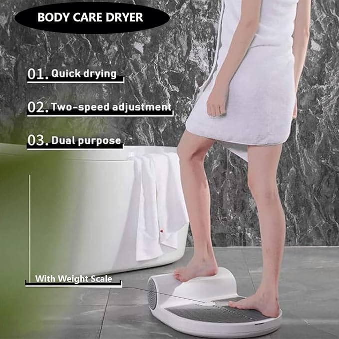 Full Body Dryers | Bathroom Body &amp Foot Dryer | Body Care Dryer | Waterproof Blow Dryer All-Round Quick-Drying | Warm Air Wind and Cool Wind | Relax Your Body and Mind 1350W